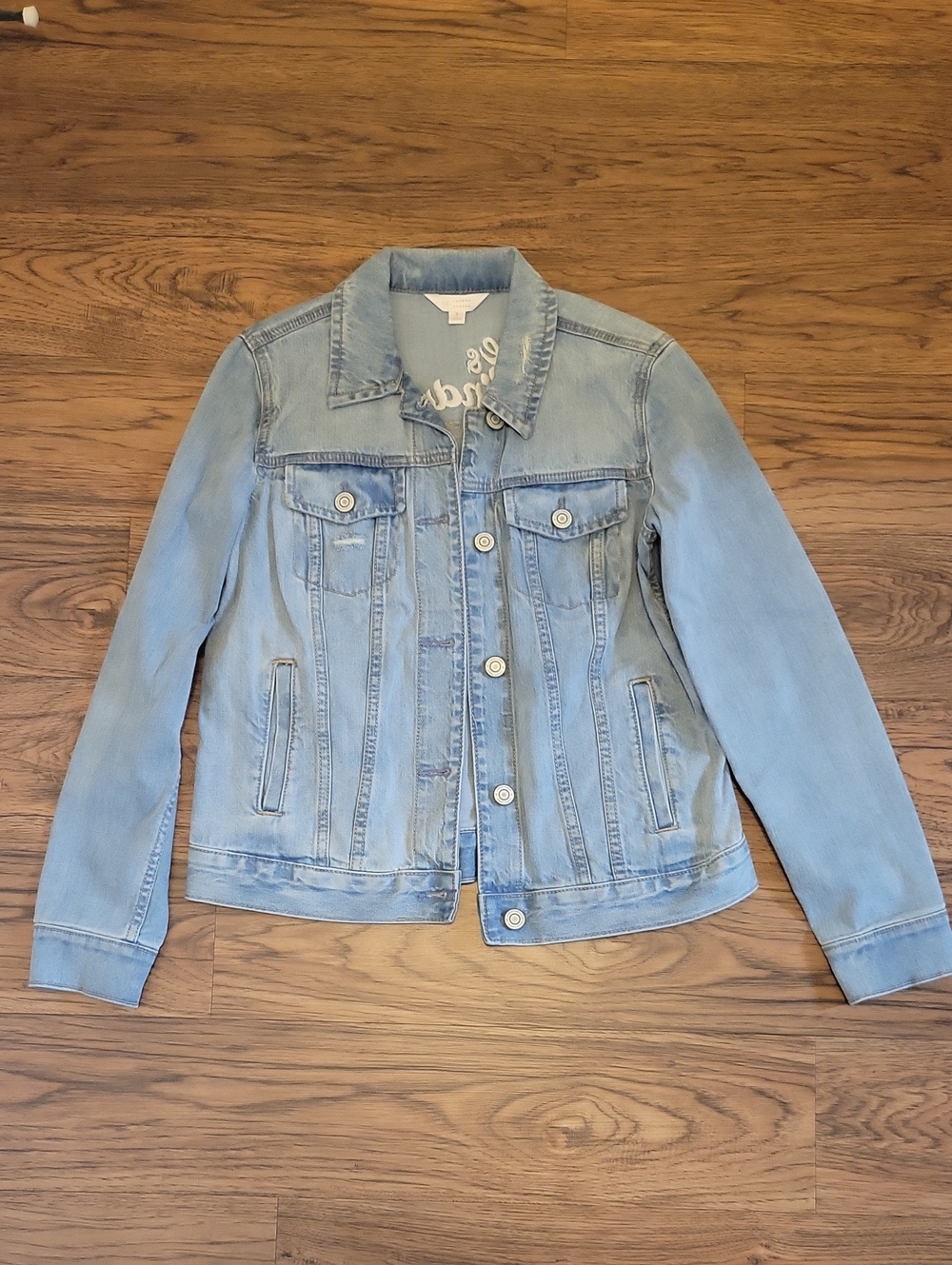 LC Lauren Conrad Light Blue Women's Denim Jacket